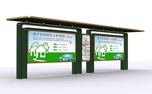 經典景區(qū)簡約候車亭 JSJ-1028
